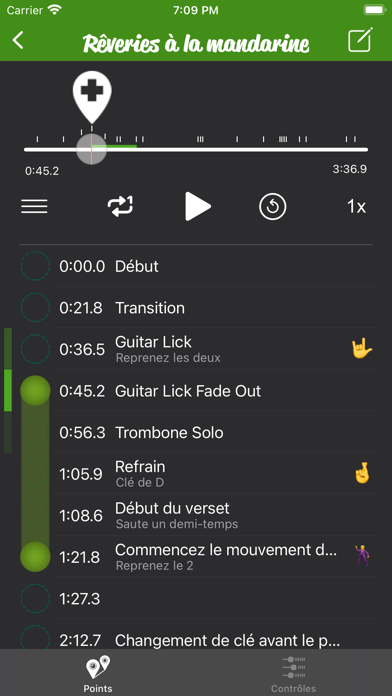Screenshot #2 pour Joueur d'entraînement musical