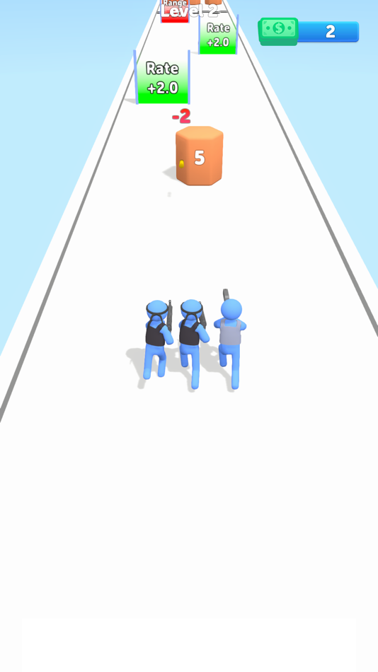 #4. Bullet Merge Run (iOS) Podle: Lagot Games Yazilim ve Pazarlama Anonim Sirketi