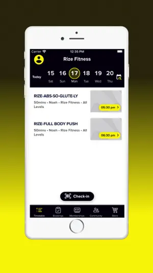 Rize Fitness screenshot 2