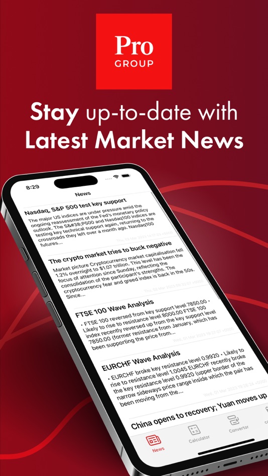 #1. Pro Group - Market Tools (iOS) 由: Prime Ash Capital LTD