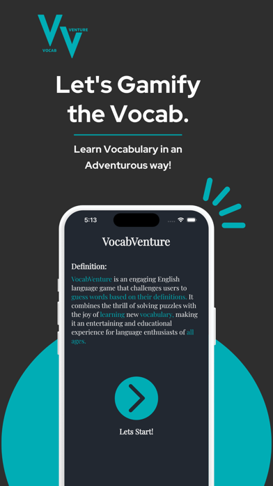 VocabVenture | Fun Word Game Screenshot