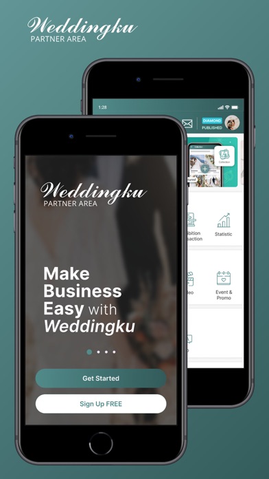 Weddingku Partner Area Screenshot