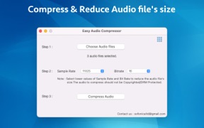 Easy Audio Compressor screenshot