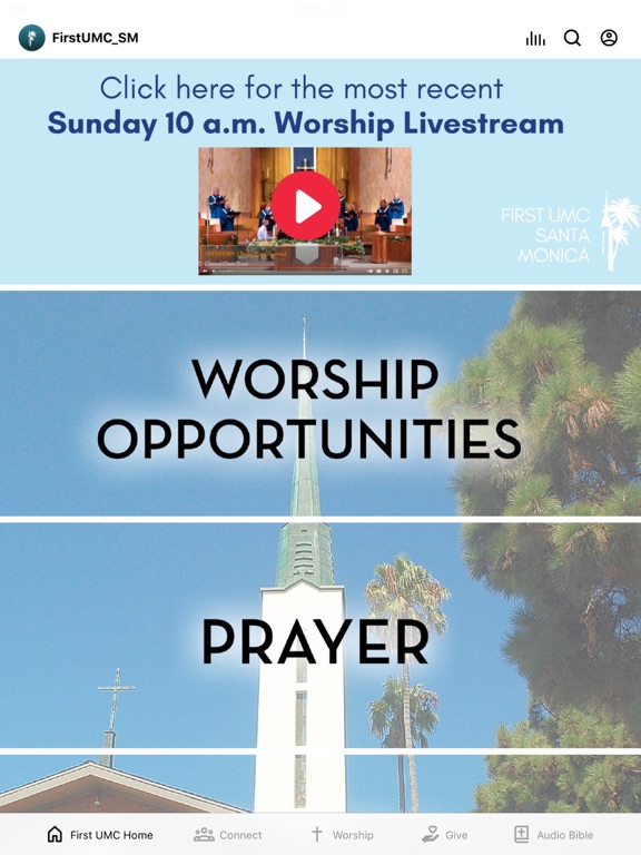 Screenshot #4 pour First UMC Santa Monica