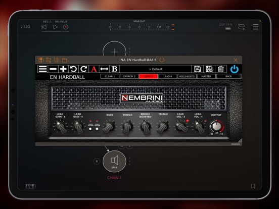 Screenshot #6 pour EN Hardball Guitar Amplifier