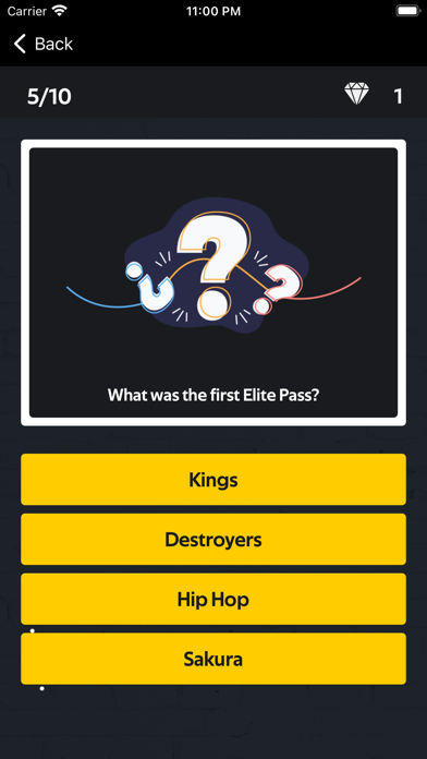FF Diamonds Quiz & Wallpaper Screenshot