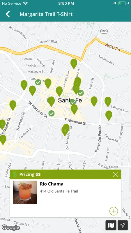 Santa Fe Margarita Trail screenshot 6 of 10