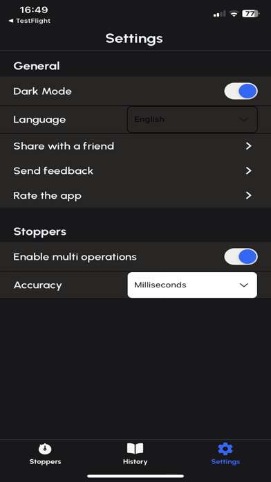 Multi Stopwatches Screenshot