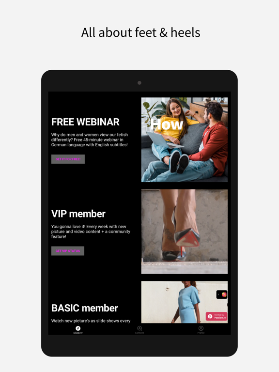 Screenshot #4 pour feetnheels