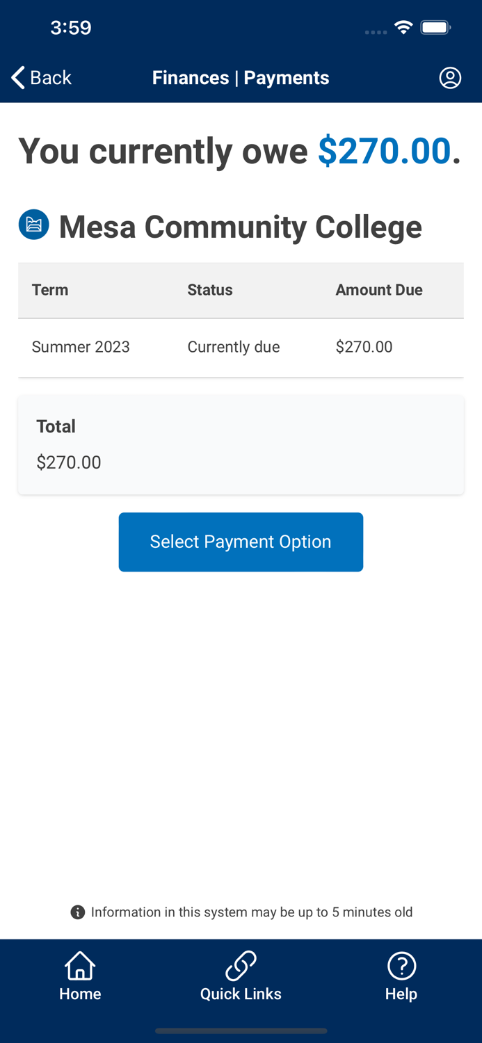 My Maricopa Student Portal