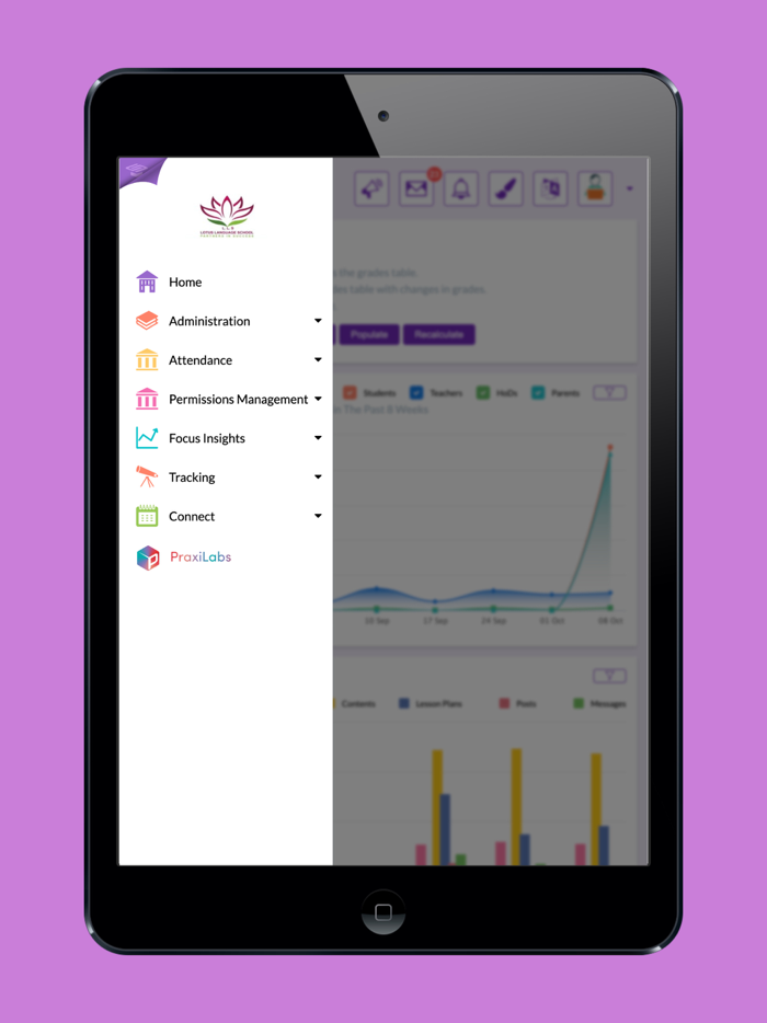 Lotus Language School LMS