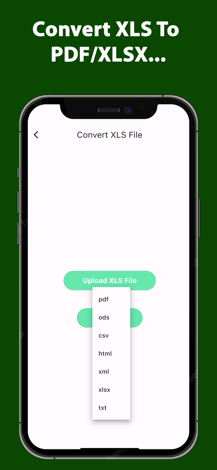 XLS Reader PDF XLSX Converter