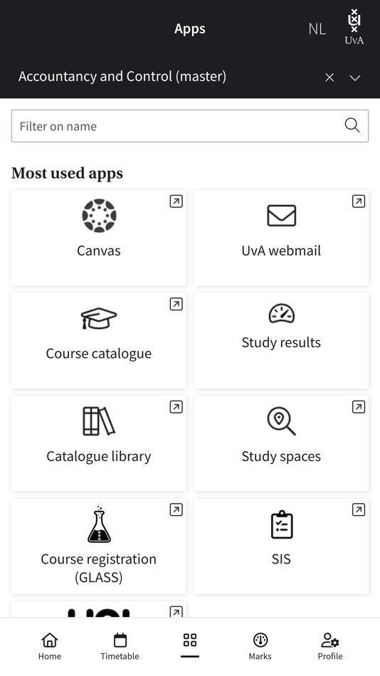 #1. My UvA (iOS) 由: University of Amsterdam