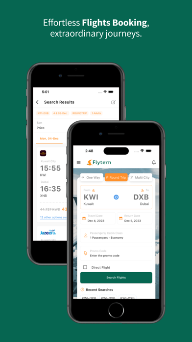 Flytern - Flights & Hotels Screenshot