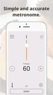 smart metronome & tuner + iphone screenshot 1