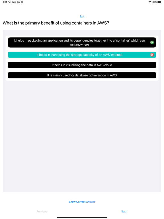 Screenshot #6 pour AWS Associate Architect