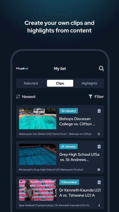 Pixellot Pre sales Screenshot