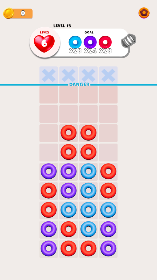 #2. Donut Blast - Link Puzzle (iOS) Bởi: Mad Apper Studios