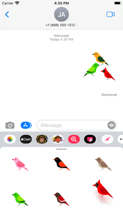 Screenshot #3 pour Oiseaux colorés