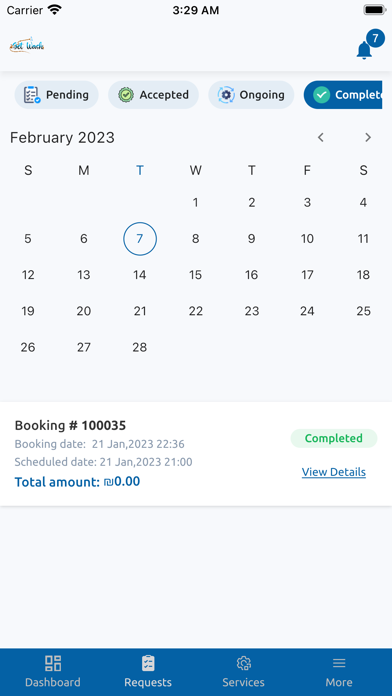 GetWash - Provider Screenshot