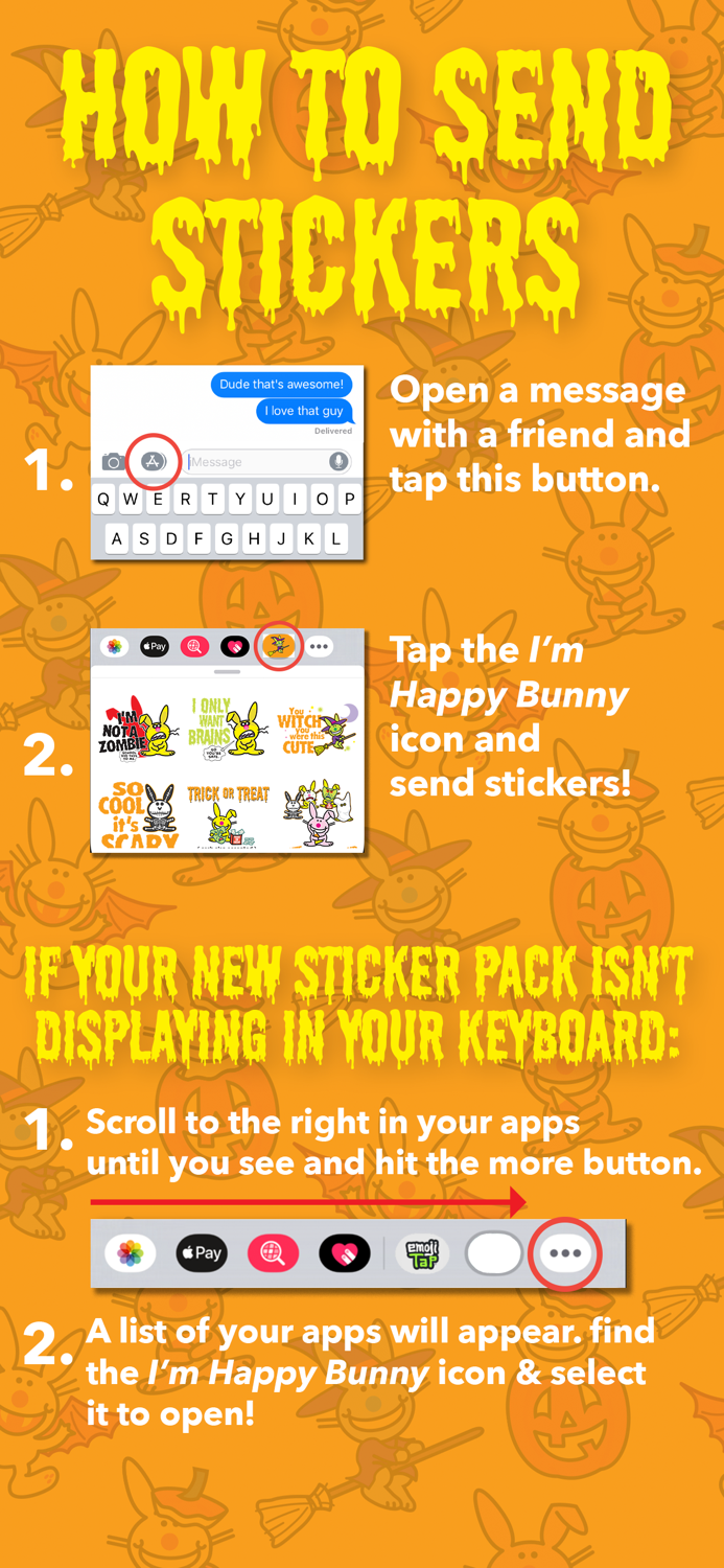 Its Happy Bunny Halloween