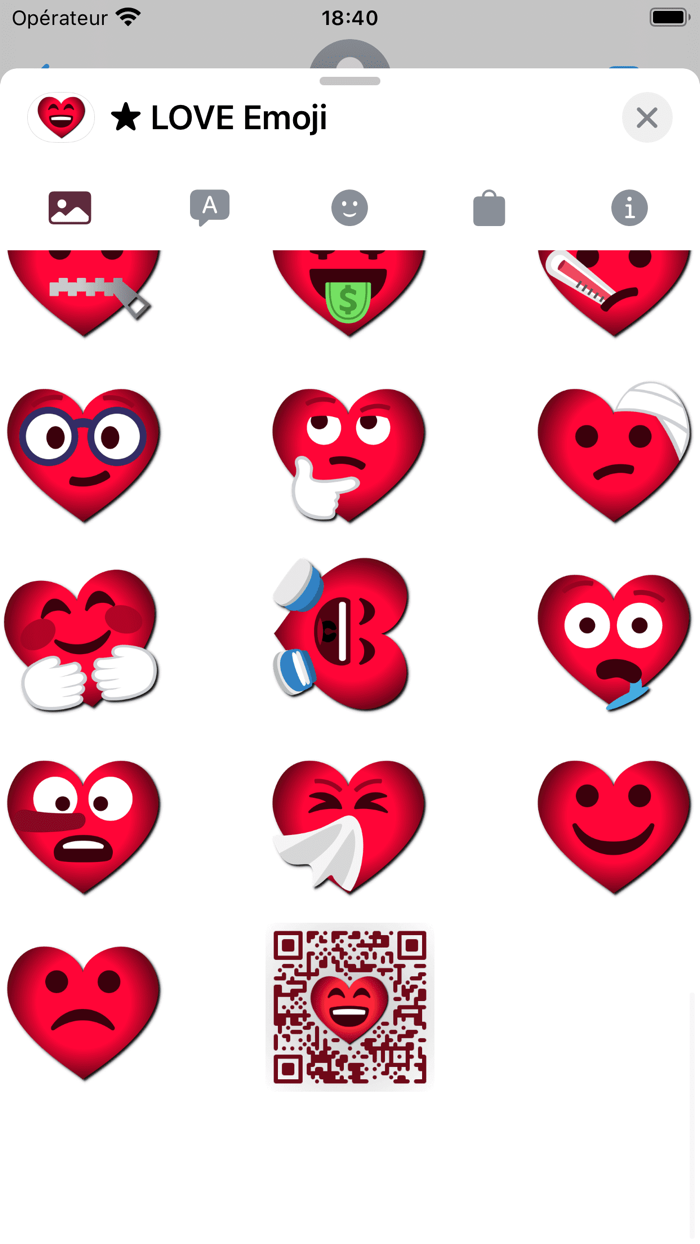 Love Emoji • Stickers