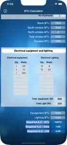 BTU Calculator -  Data Centers screenshot #3 for iPhone