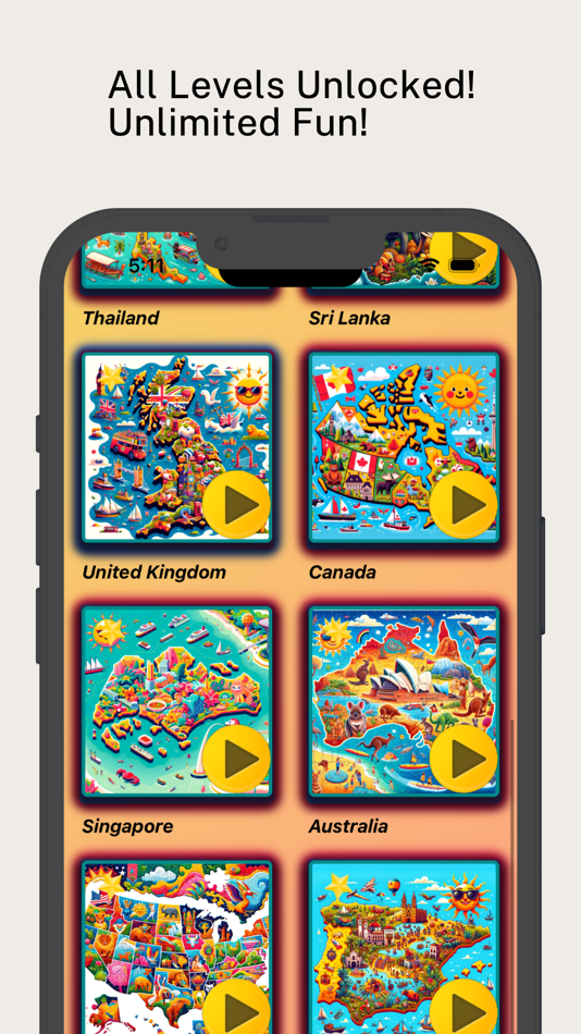 #3. Geo Puzzle Game (iOS) 由: rohit aneja