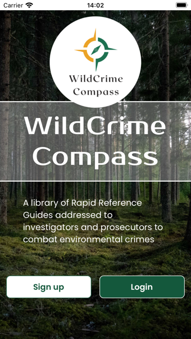 WildCrime Compass Screenshot
