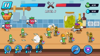 Vegetable War-Ultimate Battle Screenshot
