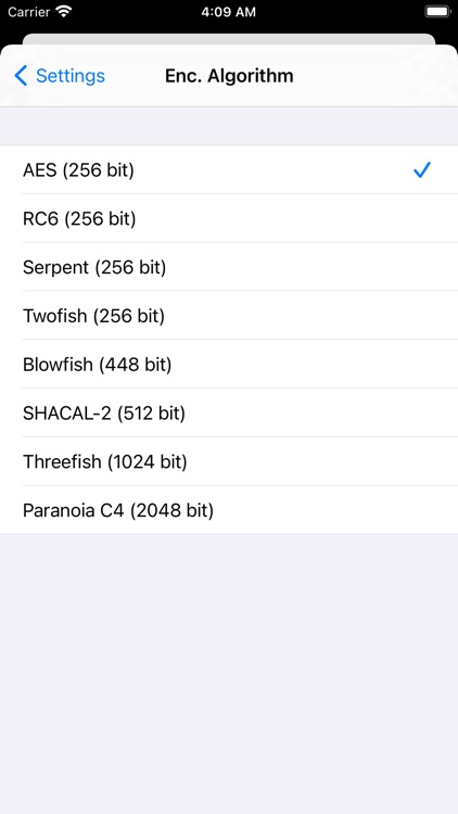 Paranoia File Encryption PRO screenshot-3