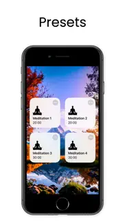 meditate meditation timer iphone screenshot 3