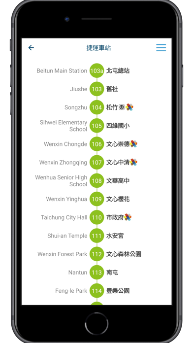 台中捷運 - Taichung MRT Screenshot