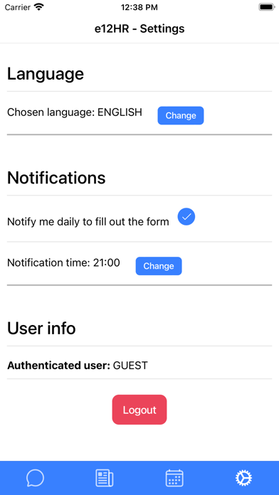 e12HR Screenshot