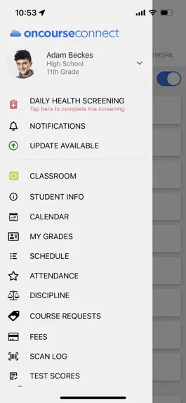 Game screenshot OnCourse Connect apk