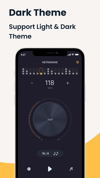 Metronome: tempo, tap, beat Screenshot
