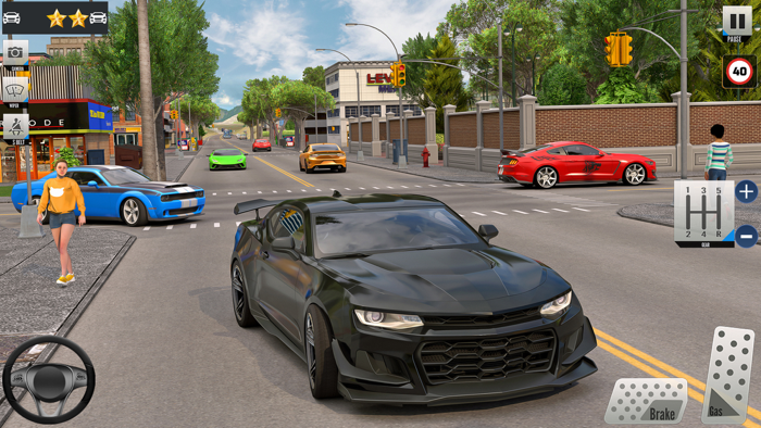 City Driving School Car Games