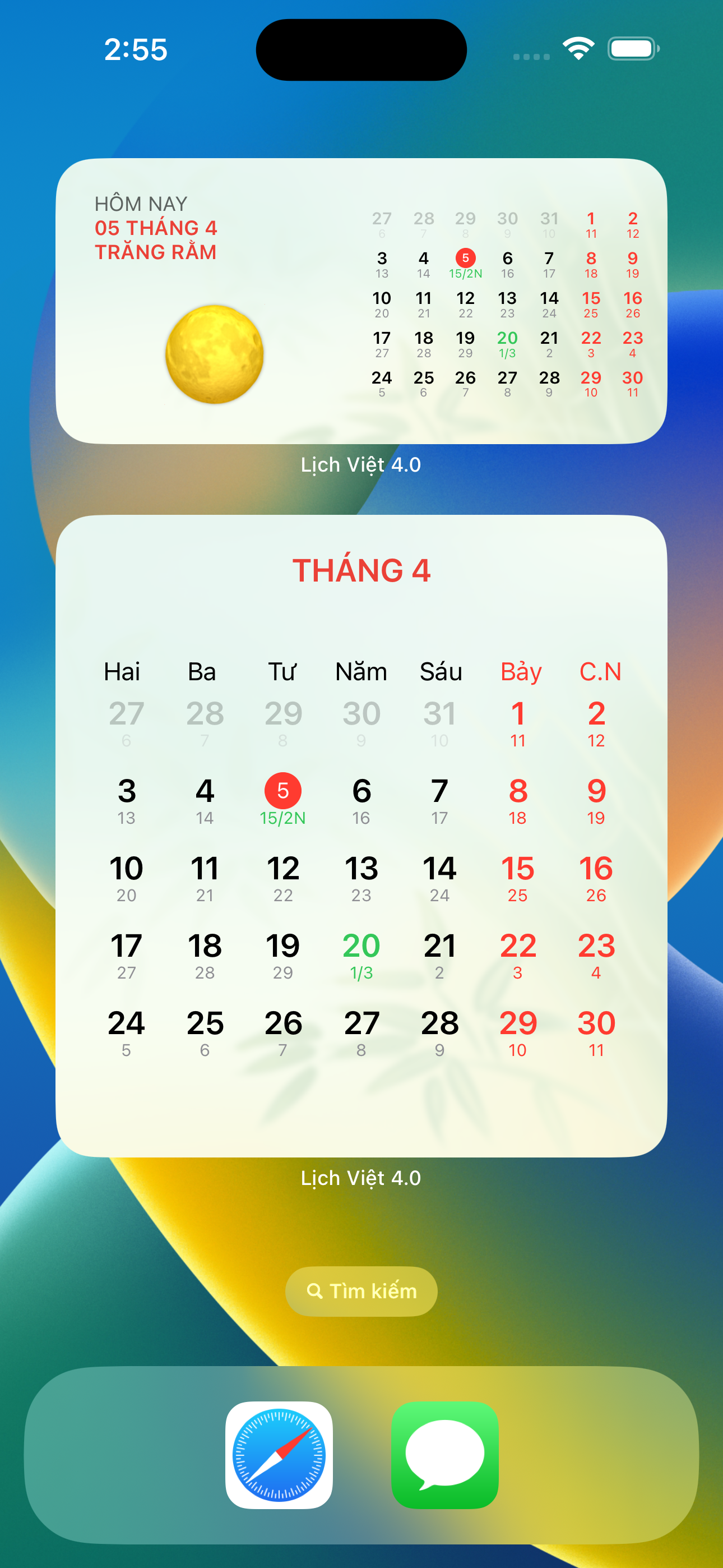 Lịch Việt 4.0