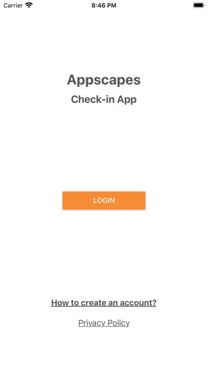 Check-in App by Appscapes