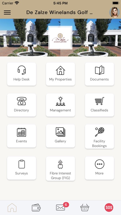 De Zalze Winelands Golf Estate