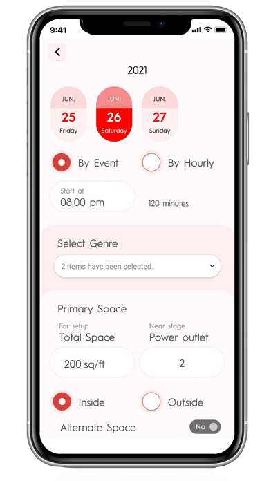 Lagni-App Musician Screenshot