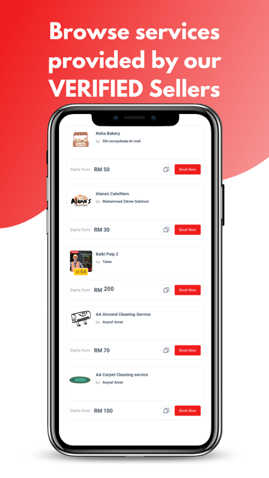 Kenlah: The Top Service Finder Screenshot