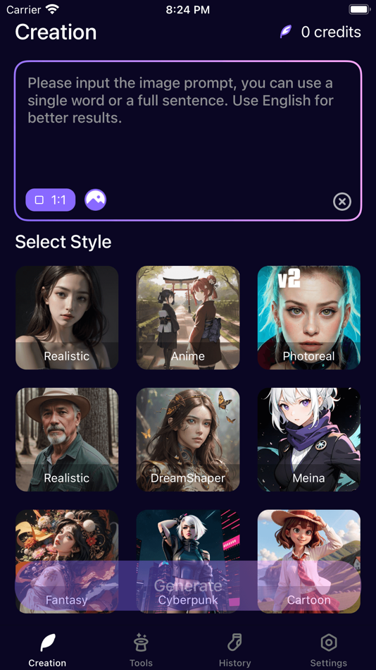 #3. AI Brush - Generate AI Art (iOS) 作者: 裕涛 兰