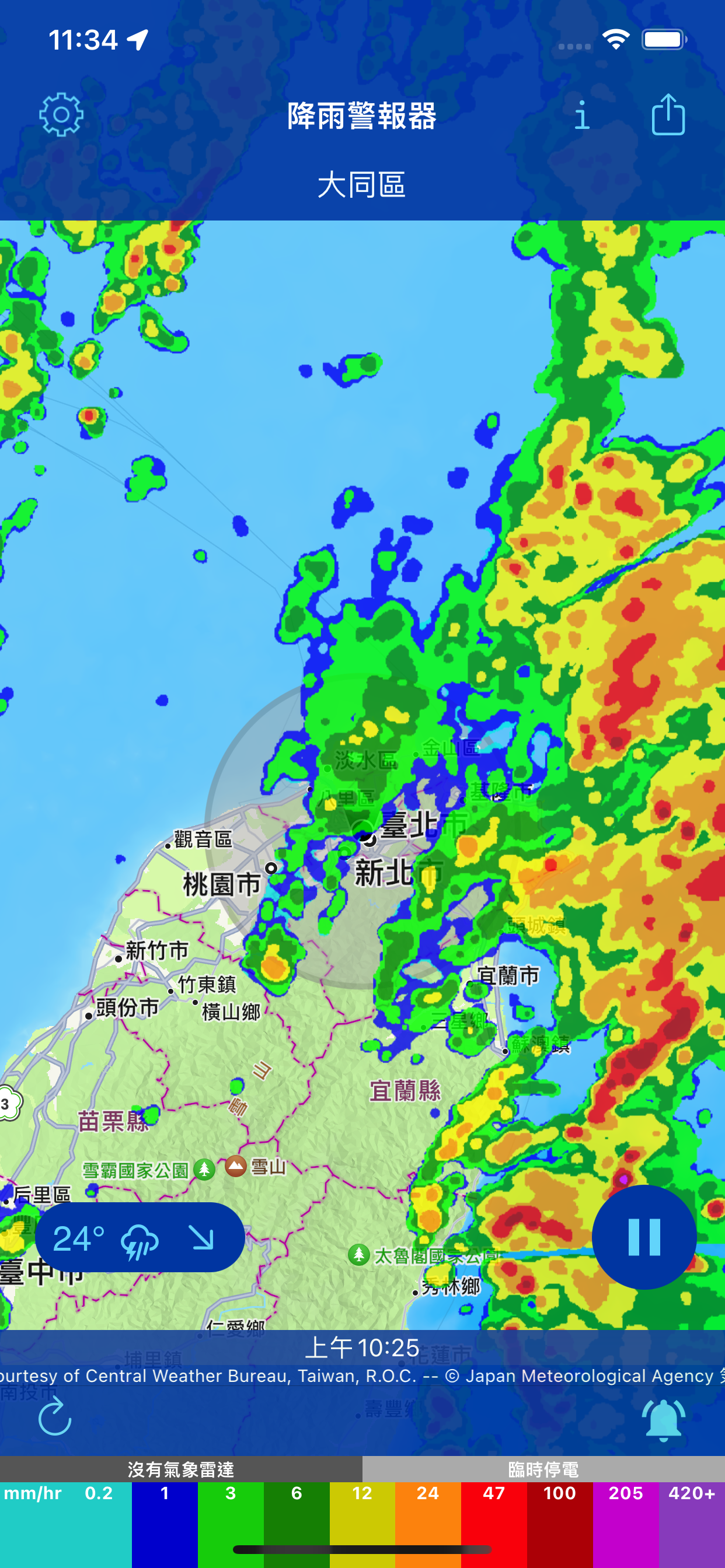 降雨警報器
