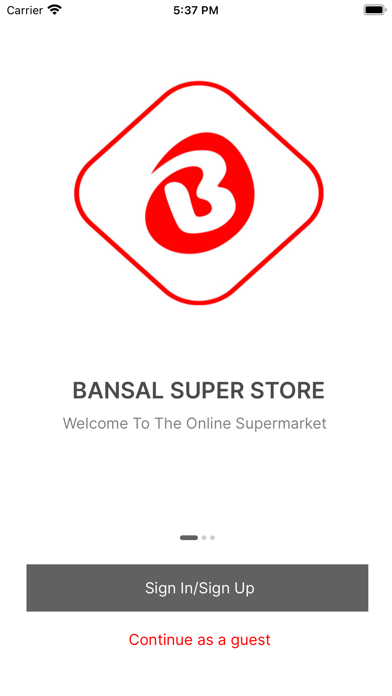 BANSAL SUPER STORE Screenshot