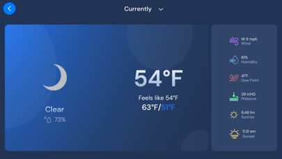 WeatherNation App Screenshot