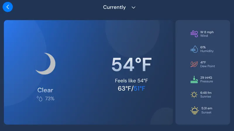 WeatherNation App screenshot 2 of 6