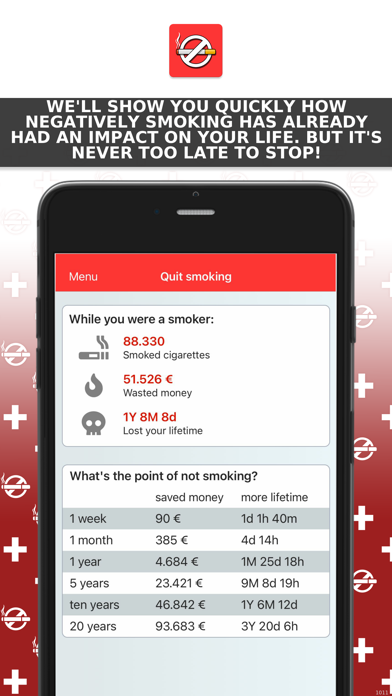 Become a non-smoker now Screenshot
