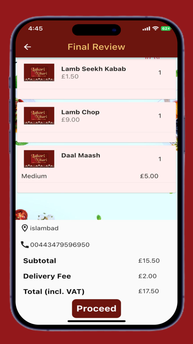 Lahori Nihaari London Screenshot