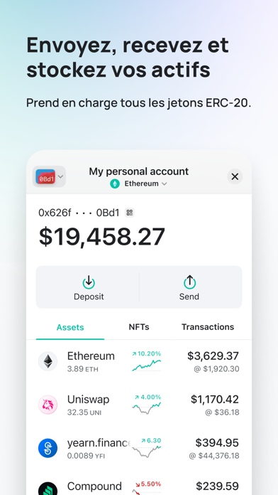 Screenshot #3 pour MEW crypto wallet: DeFi Web3